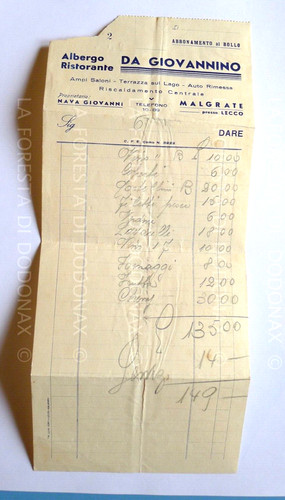 Pubblicità vecchio menu - pubblicità,