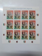 1999 MILAN FOGLIETTO CAMPIONE D'ITALIA NUOVO