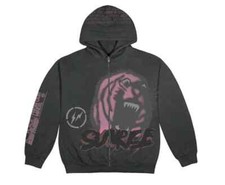 Felpa con cappuccio e zip