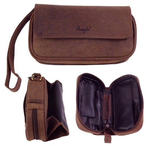 Angelo borsa per pipe pelle - in,