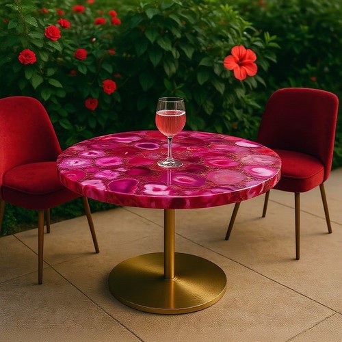 Fatto mano rosa - a, tavolo