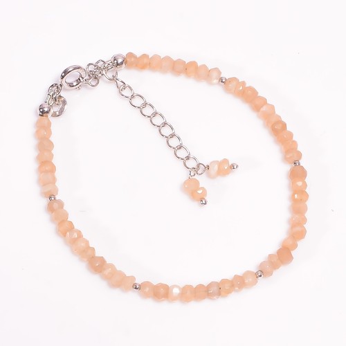 Bracciale perle sfaccettate