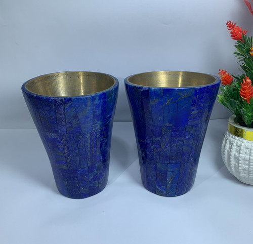 Set bicchieri lapislazzuli - bicchieri, |