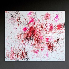 Quadro 100x120 cm moderno I arte originale pezzo unico quadro acrilico dipinto a mano astratto