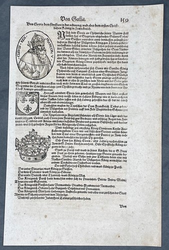 Stampa antica munster 1628 - antica,