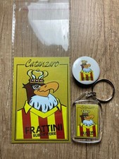 PORTACHIAVI CATANZARO + SPILLETTA MASCOTTE SERIE B 1987-88