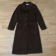 raro trench vintage Dolce&Gabbana D&G ALPACA lana vergine donna taglia 6US S