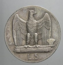 VITTORIO EMANUELE III 5 LIRE