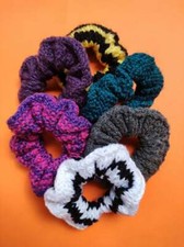 Wool Hair Elastics with Irons