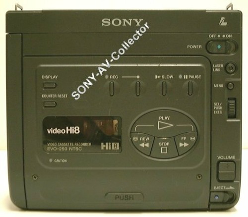 Sony evo 250 - evo-250, ntsc