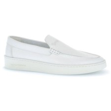 Mocassino Harmont&Blaine In Pelle Bianco Uomo