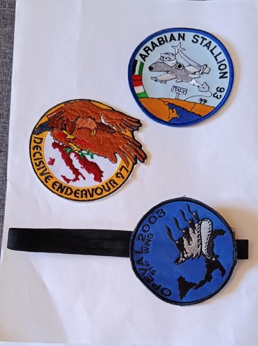 Lotto patch toppe - 3, originali
