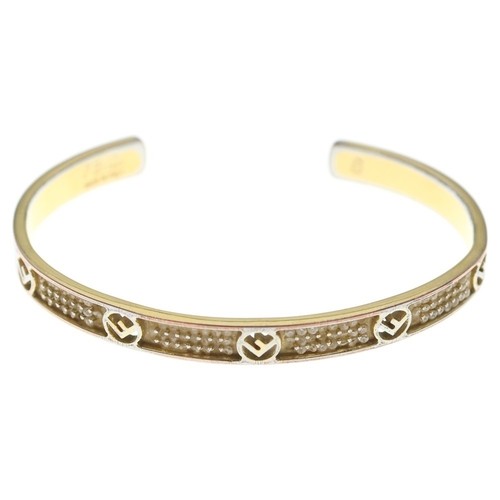 Bracciale fendi con logo - con,