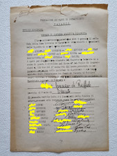 Documento Fascista Fasci