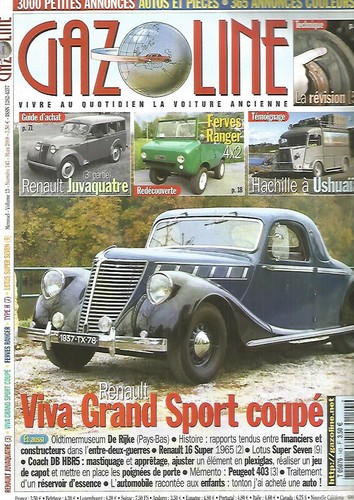 Gazoline 143 renault - gazoline, n°143