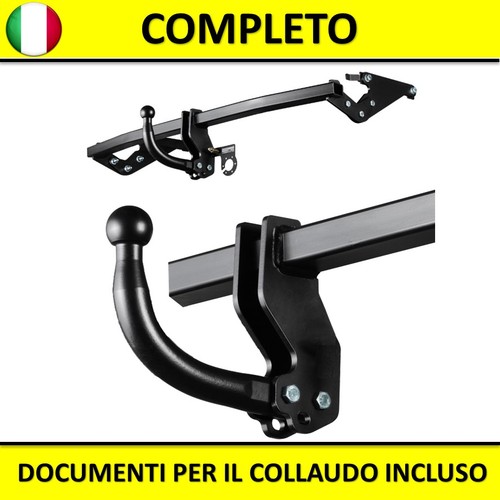 Gancio traino fisso per - di,