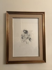 Quadro donna con bambino - Pietro Annigoni 