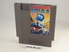 LOLO 2 ADVENTURE OF NINTENDO NES 8 BIT PAL A ITA ITALIANO CARTUCCIA ORIGINALE