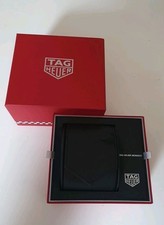 OEM TAG HEUER RED MONACO WATCH BOX COMPLETO DI SCATOLA INTERNA NERA DA VIAGGIO 