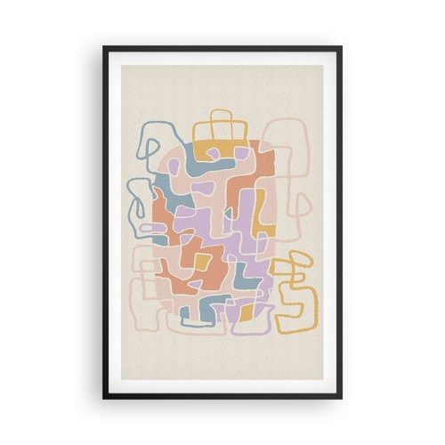 Poster 61x91cm minimalismo - poster,