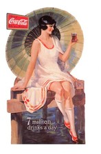 PC47 Cartolina Coca Cola originale 1991