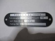 Scudo piastra piaggio - scudo,