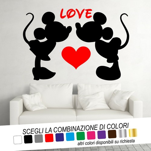 Adesivo murale love - adesivo,