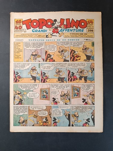 Fumetto topolino grandi - topolino,