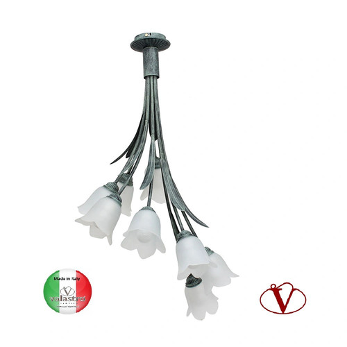 Plafoniera ferro battuto - in,