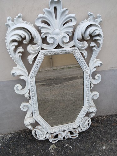 Specchiera legno scolpita - scolpita, a