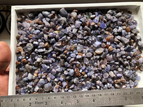 500 cromata tanzanite grezza - tanzanite,