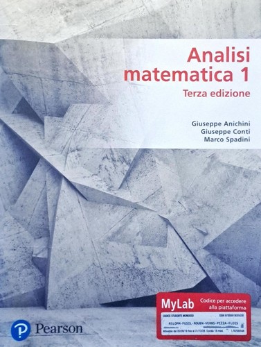 Analisi matematica terza - matematica, 1