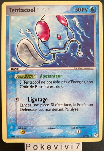 Carte pokemon tentacool 101 - pokemon,