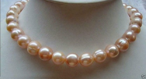 Collana perle barocche rosa - collana,
