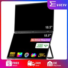 EVICIV UStation Max, Monitor Portatile 18,5" Pieghevole Doppio 1080P 100Hz