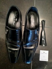 Principe di Milano Scarpe da Cerimonia Nere 45