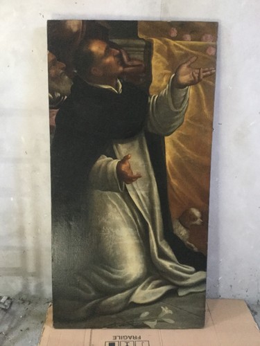 Dipinto antico del 1600 san - dipinto,
