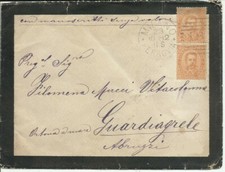 Lettera con manoscritti senza
