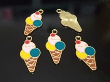 4pz charm ciondolo gelati