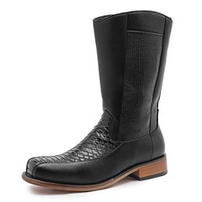 Stivali western uomo punta