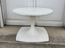 Tavolino basso ovale - tavolino, vintage