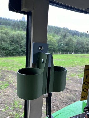 Portabicchieri doppio verde