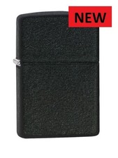ZIPPO  BRAND NEW BLACK CRACKLE
