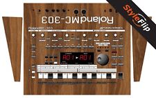 Roland MC-303 Groovebox | Legno 2 | Decalcomania protettiva | Pelli StyleFlip