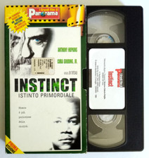 Vhs Film Ita Thriller Instinct Istinto Primordiale Anthony Hopkins Panorama(V03)