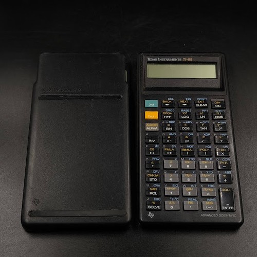 Texas instruments 68 - texas, ti-68