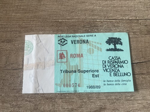 Verona roma biglietto ticket - verona-roma, biglietto/ticket