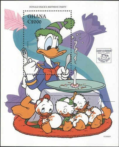 Ghana 1995 disney - 1995, paperino