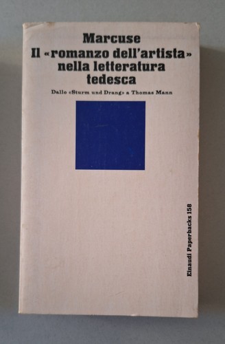 Marcuse romanzo dell - marcuse,