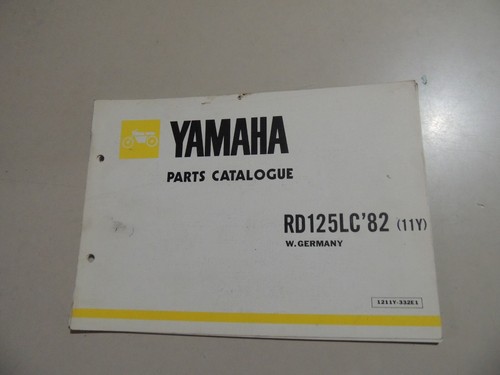 1982 parts catalog list - parts,